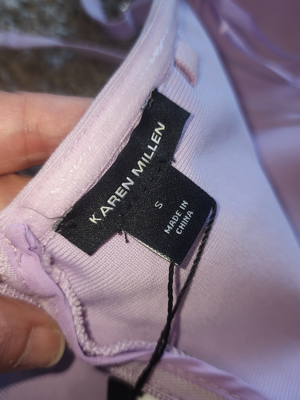 Strapless Lilac Embellished Top (Bandage ) Karen Millen - Picture 5 of 13
